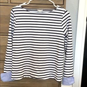 JCrew Striped Long Sleeve